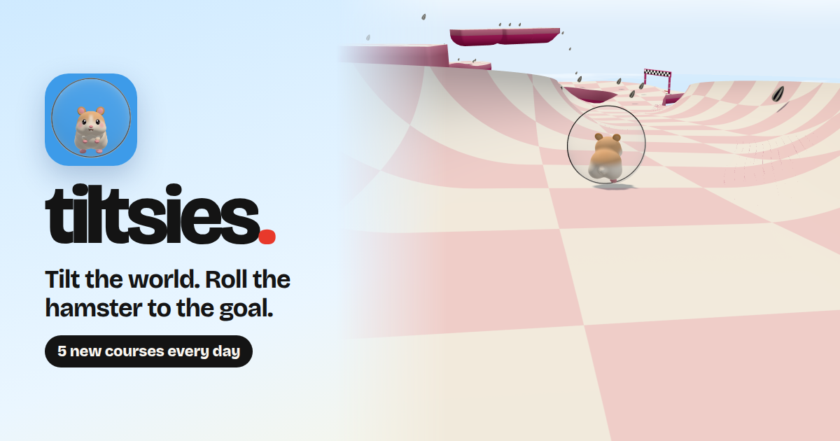 I made a hamster rolling game you can play in your browser